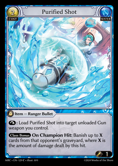 Purified Shot (Foil) - Ultra Rare Cards