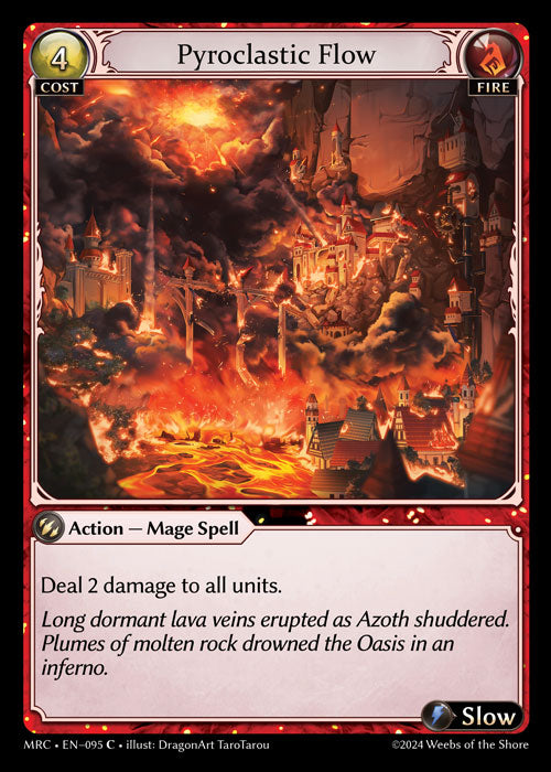 Pyroclastic Flow (Foil) - Ultra Rare Cards