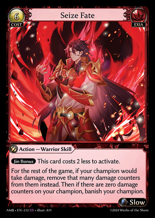 Seize Fate (Foil) - Ultra Rare Cards