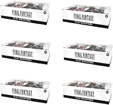 MTG - Magic: The Gathering - Final Fantasy Play Booster - CASE (x6 BOXES) - MEGA DEAL - Ultra Rare Cards