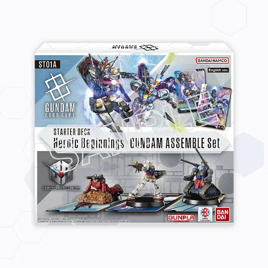 Gundam Card Game GUNDAM ASSEMBLE Starter Deck [ST01A] - Heroic Beginnings - Ultra Rare Cards