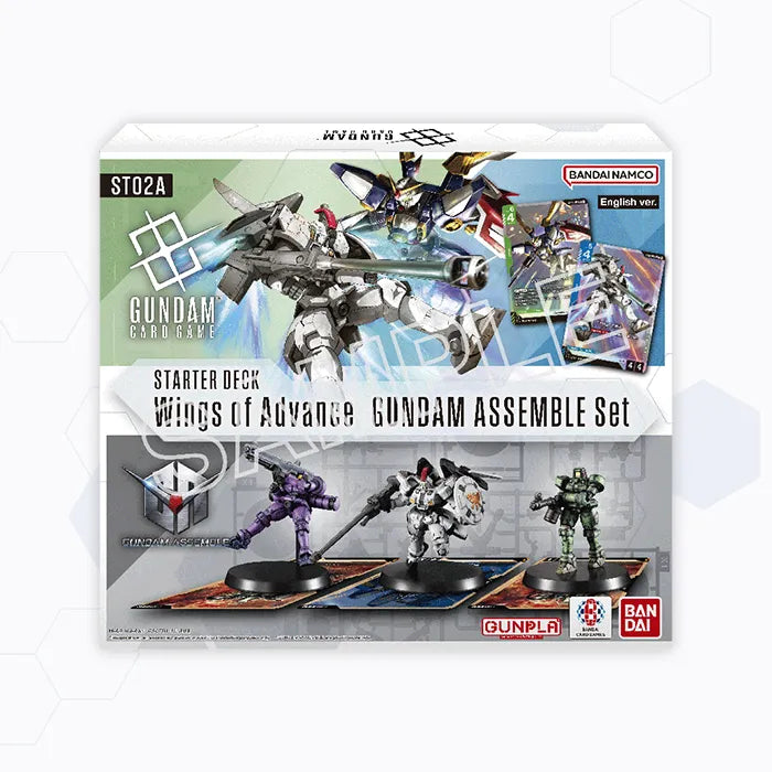 Gundam Card Game GUNDAM ASSEMBLE Starter Deck [ST02A] - Wings of Advance - Ultra Rare Cards