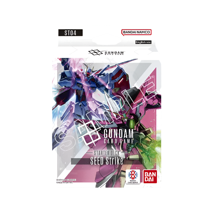 Gundam Card Game Starter Deck [ST04] - SEED Strike - Ultra Rare Cards
