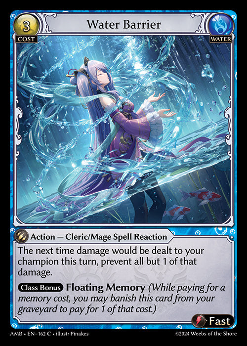Water Barrier - Ultra Rare Cards