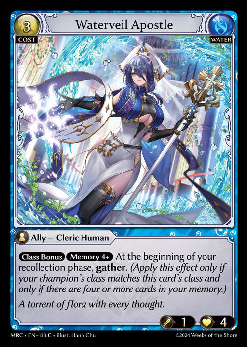 Waterveil Apostle (Foil) - Ultra Rare Cards