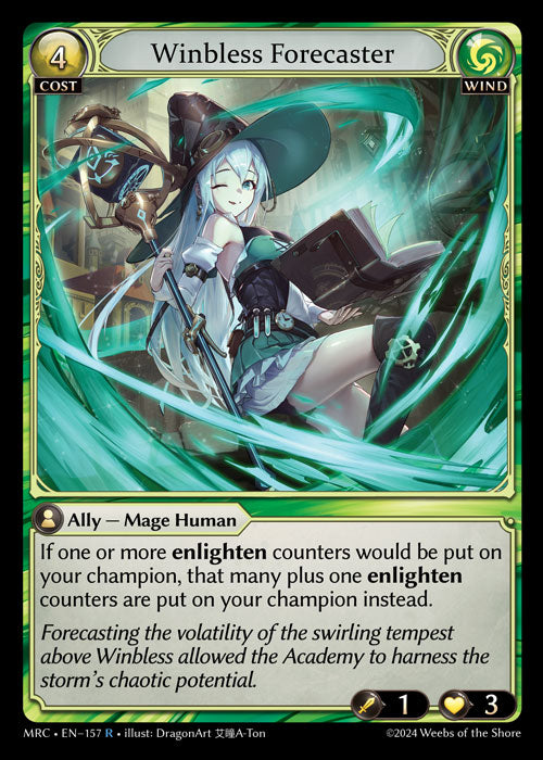 Winbless Forecaster (Foil) - Ultra Rare Cards
